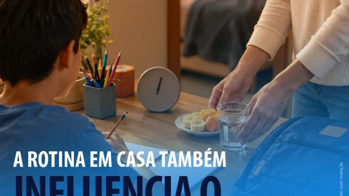 A ROTINA EM CASA TAMBÉM INFLUENCIA O APRENDIZADO